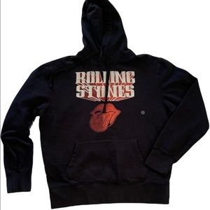 The Rolling Stones American Eagle Tailgate Hoodie Medium Hooded Sweatshirt..